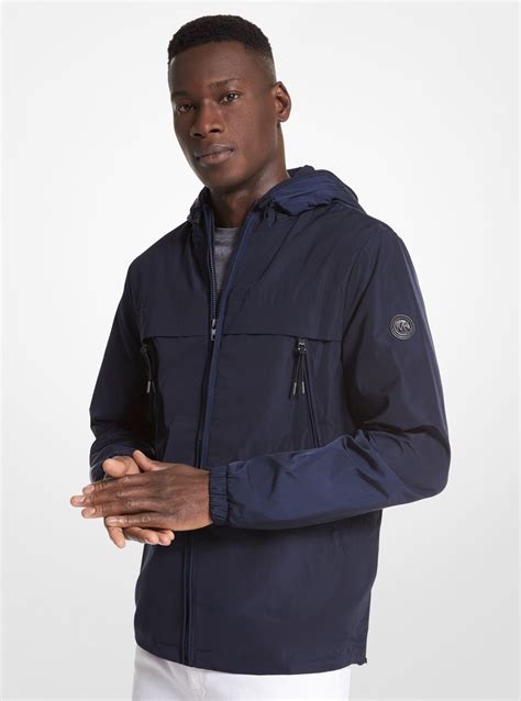 michael kors windbreaker men's|Woven Windbreaker Jacket .